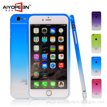 New arrival Fashion dust proof drop proof case for iphone 6s with Meta Aluminum Bumper Border